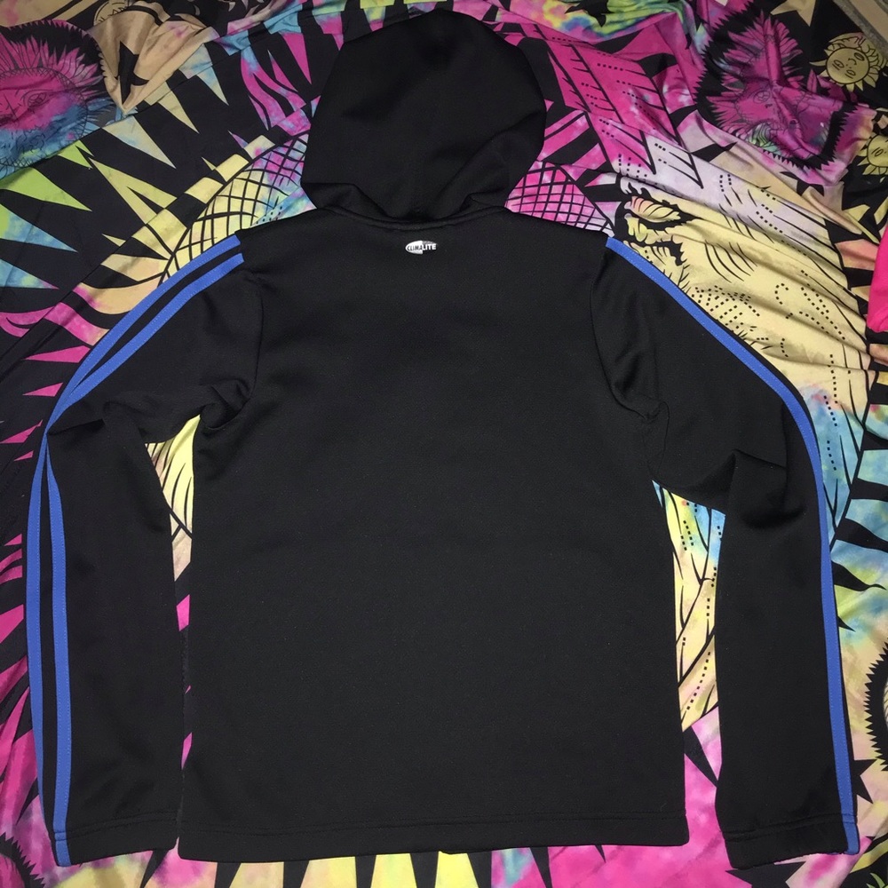 Adidas vintage track jacket hoodie S - Picture 5 of 6